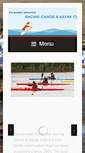 Mobile Screenshot of edmontonsprintcanoe.com
